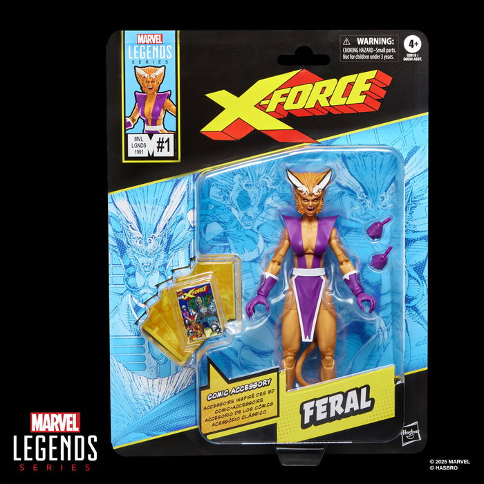 Hasbro Marvel Legends Feral X-Force 15cm