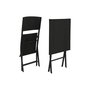 Meubles de jardin Home ESPRIT Noir 58 x 58 x 71,5 cm
