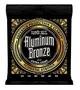 Ernie Ball Jeu de cordes acoustiques Aluminium Bronze Extra Light 10-50