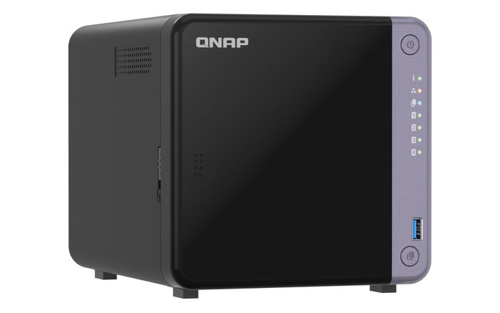 Qnap TS-432X-4G Serveur NAS 4 baies, processeur Alpine AL524 2.0 GHz, 4 Go DDR4 Qnap TS-432X-4G Serveur NAS 4 baies, processeur Alpine AL524 2.0 GHz, 4 Go DDR4