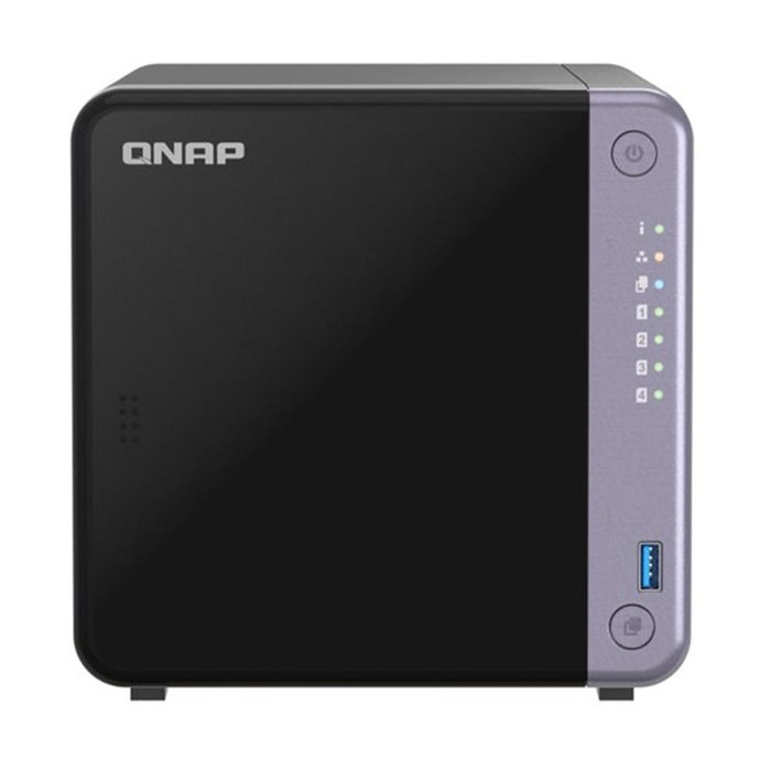 Qnap TS-432X-4G Serveur NAS 4 baies, processeur Alpine AL524 2.0 GHz, 4 Go DDR4 Qnap TS-432X-4G Serveur NAS 4 baies, processeur Alpine AL524 2.0 GHz, 4 Go DDR4