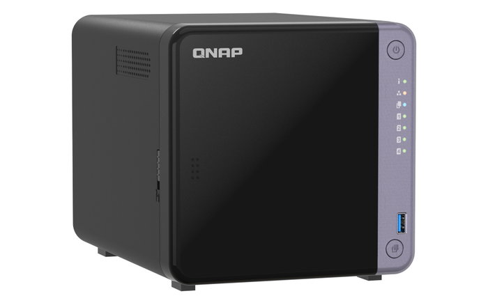 Qnap TS-432X-4G Serveur NAS 4 baies, processeur Alpine AL524 2.0 GHz, 4 Go DDR4 Qnap TS-432X-4G Serveur NAS 4 baies, processeur Alpine AL524 2.0 GHz, 4 Go DDR4