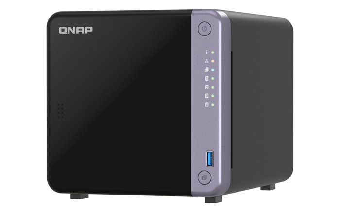 Qnap TS-432X-4G Serveur NAS 4 baies, processeur Alpine AL524 2.0 GHz, 4 Go DDR4 Qnap TS-432X-4G Serveur NAS 4 baies, processeur Alpine AL524 2.0 GHz, 4 Go DDR4