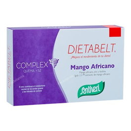 SANTIVERI Dietabelt Complex Mango Africano 60 Gélules Complément Alimentaire Zinc Biotine