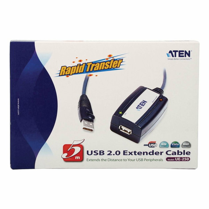 Câble USB Aten UE250-AT Noir
