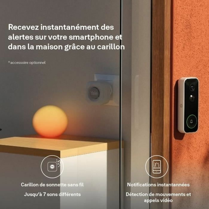 Yale Carillon pour sonnette vidéo intelligente