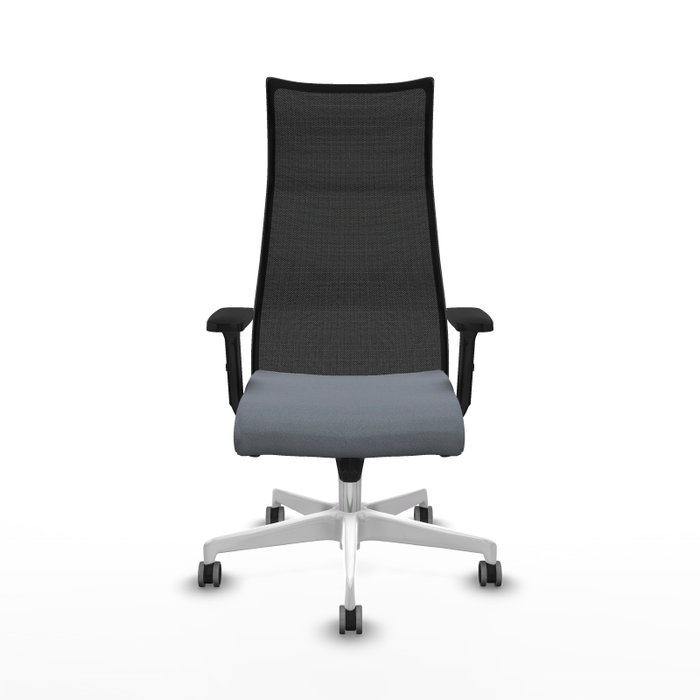 Piqueras y Crespo Chaise de Bureau Albacete Gris et Noir