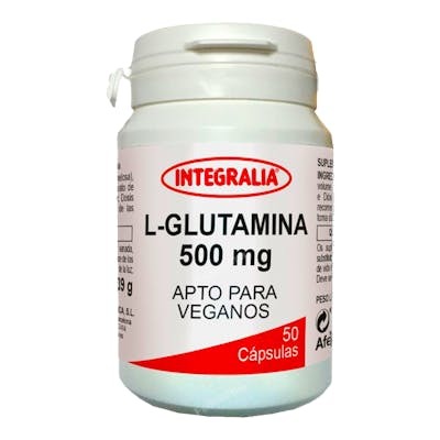 Integralia L-Glutamine 50 gélules - Complément alimentaire vegan Integralia L-Glutamine 50 gélules - Complément alimentaire vegan