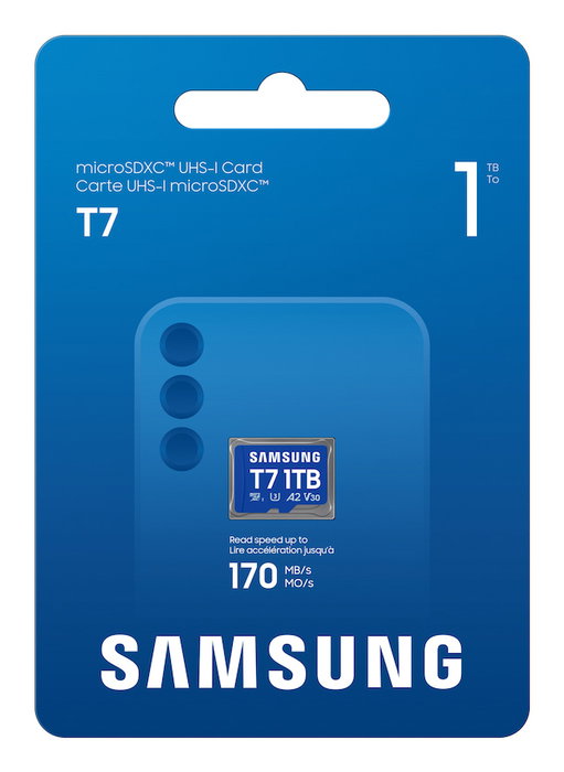 Samsung Carte mémoire microSDXC série T7 1 To