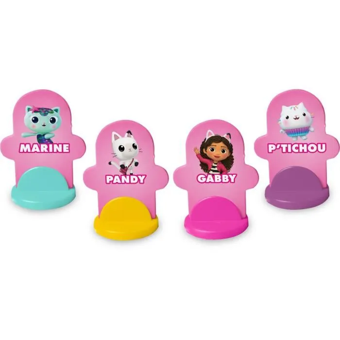 Winning Moves Monopoly Junior Gabby et la Maison Magique - Jeu de société pour enfants à partir de 5 ans, version Gabby's Dollhouse