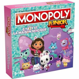 Winning Moves Monopoly Junior Gabby et la Maison Magique edition enfant