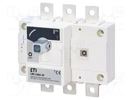 ETI POLAM Interrupteur d'isolation LBS 160A 3P 415VAC