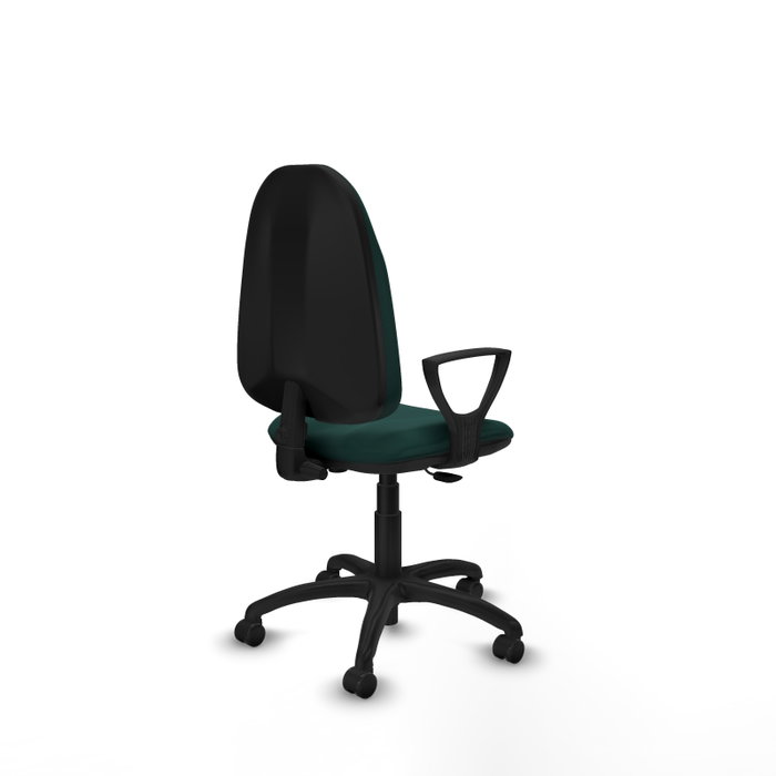 PIQUERAS Y CRESPO Chaise de bureau Algarra, similicuir vert bouteille PIQUERAS Y CRESPO Chaise de bureau Algarra, similicuir vert bouteille