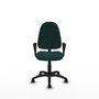 PIQUERAS Y CRESPO Chaise de bureau Algarra, similicuir vert bouteille