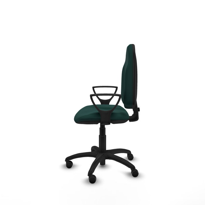 PIQUERAS Y CRESPO Chaise de bureau Algarra, similicuir vert bouteille PIQUERAS Y CRESPO Chaise de bureau Algarra, similicuir vert bouteille