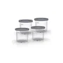Ninja Lot de 4 pots avec couvercle pour CREAMi NC302 (473 ml)