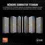 Corsair CMP64GX5M2B6000Z30 DOMINATOR TITANIUM RGB DDR5 64Go (2x32Go) 6000MT/s CL30 1.4V