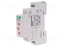 F&F Relais temporisé analogique PCU 0,1s÷24jours SPDT 250VAC/8A 230VAC