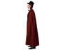 atosa Déguisement Vampire Bordeaux avec Cape, Gilet et Pantalon pour Adulte