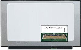 CoreParts Écran LCD 15,6 pouces Full HD Mat 1920x1080 IPS 30 Broches