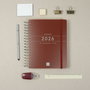 Agenda Finocam Bordeaux quarto 15,5 x 21,7 cm