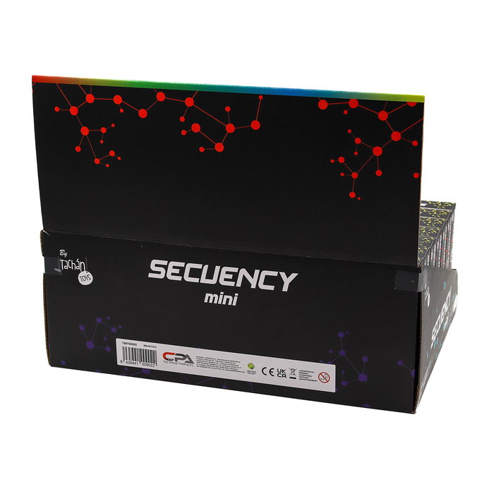 TACHAN Display de Jeu de Mémoire de Poche - 2 Modèles, 24 Unités - Version Multilingue (Anglais, Français, Allemand, Italien, Portugais, Espagnol) - À partir de 3 ans