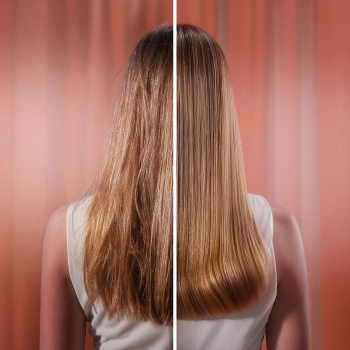 Sèche-cheveux Cecotec DryGlam Waves Champagne 1600W Plasma Coanda 4en1 écran digital