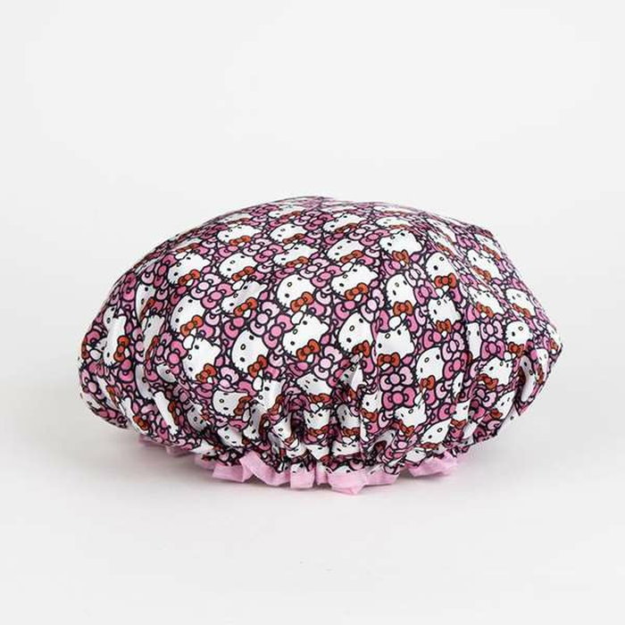 Bonnet de Douche Hello Kitty Rose