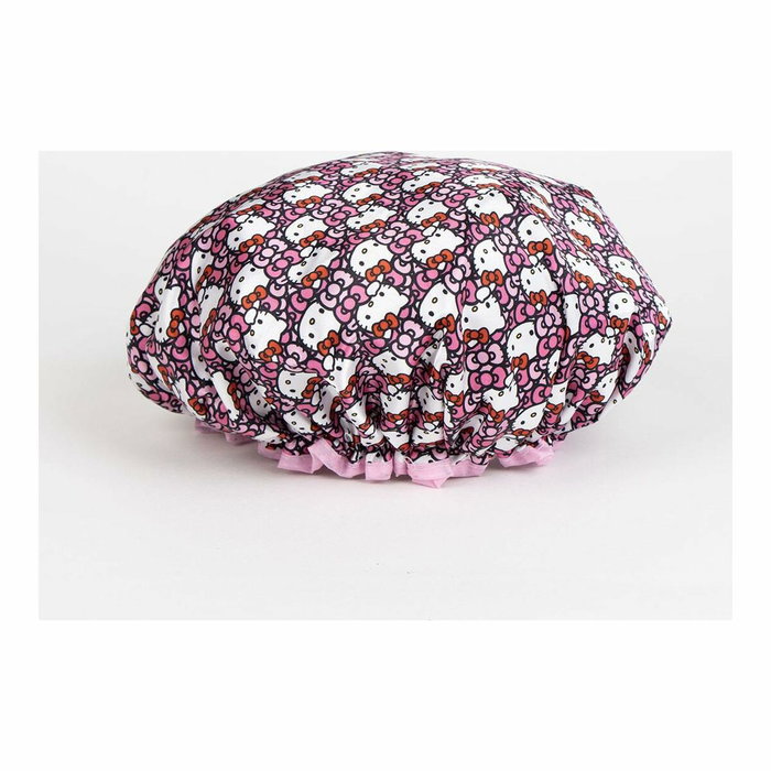 Bonnet de Douche Hello Kitty Rose
