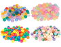 Innspiro Lot de 1600 perles en plastique écologique multicolores de 9 mm