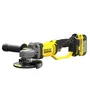 STANLEY FATMAX Meuleuse sans fil 125 mm 18V, 2 batteries 4 Ah + chargeur 2 A, référence SFMCG400M2K-QW