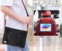 eSTUFF Coque CHICAGO pour iPad 11e/10e génération avec protecteur d'écran intégré, anti-choc MIL-STD-810H, béquille et poignée - Noir