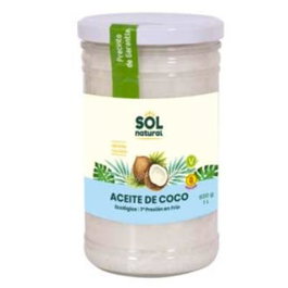 SOLNATURAL Huile de coco vierge extra BIO 1L