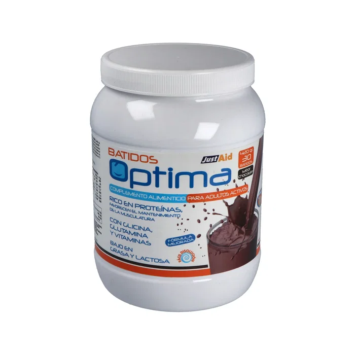 JUST AID OPTIMA Batido de Proteínas Chocolat 420g JUST AID OPTIMA Batido de Proteínas Chocolat 420g