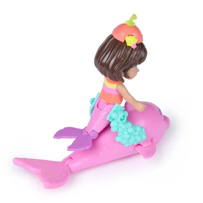 Spin Master Pack Aventures Dora & Rosa - Coffret Figurines Articulées Dora et Dauphin Rosa avec Accessoires pour Missions Exploration Marine - Jeu Enfant à Partir de 3 Ans