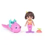 Spin Master Pack Aventures Dora & Rosa - Coffret Figurines Articulées Dora et Dauphin Rosa avec Accessoires pour Missions Exploration Marine - Jeu Enfant à Partir de 3 Ans