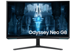 Samsung LS32BG850NP Ecran Gaming Odyssey G8 32 Pouces Noir - Ecran plat 4K UHD, 240 Hz, 1ms, HDMI, DisplayPort, HDR 600, AMD FreeSync Premium Pro