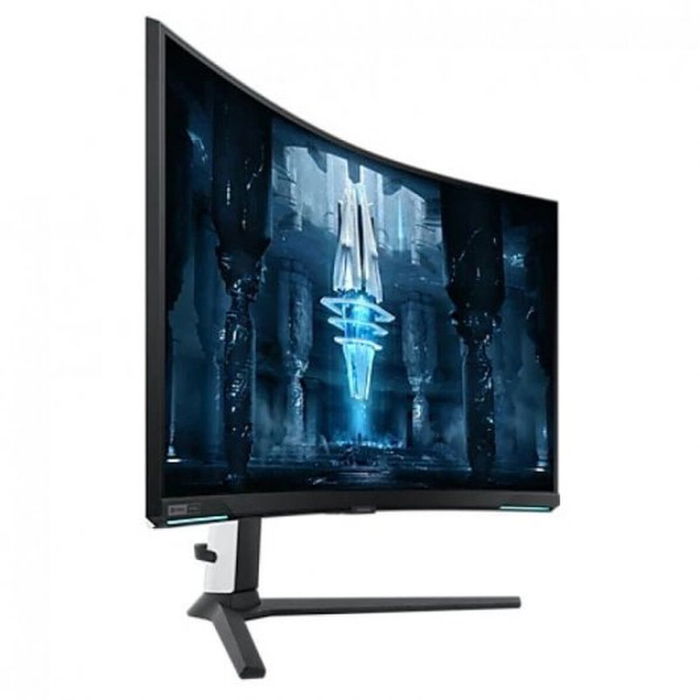 Samsung LS32BG850NP Ecran Gaming Odyssey G8 32 Pouces Noir - Ecran plat 4K UHD, 240 Hz, 1ms, HDMI, DisplayPort, HDR 600, AMD FreeSync Premium Pro