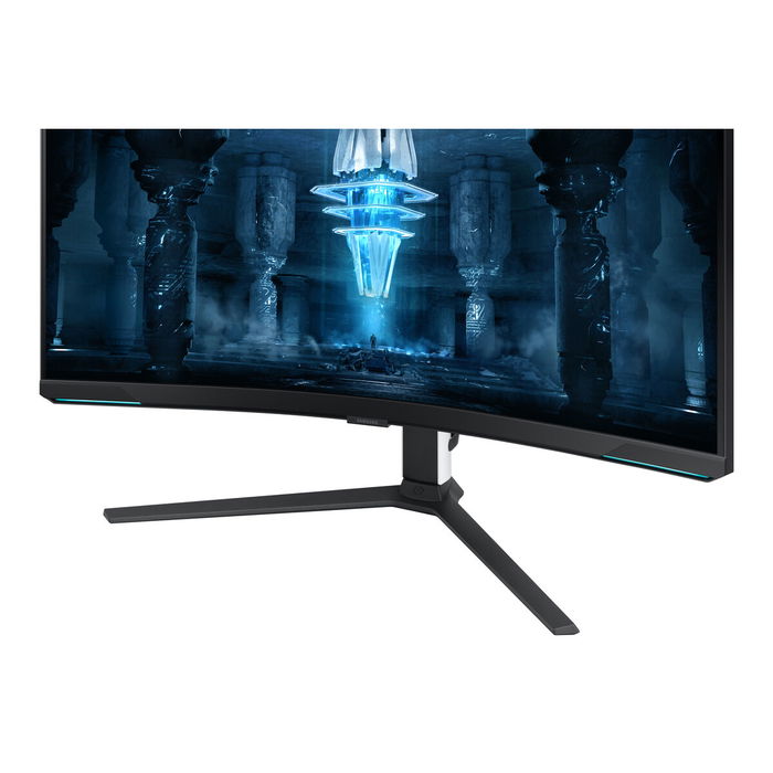Samsung LS32BG850NP Ecran Gaming Odyssey G8 32 Pouces Noir - Ecran plat 4K UHD, 240 Hz, 1ms, HDMI, DisplayPort, HDR 600, AMD FreeSync Premium Pro