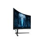 Samsung LS32BG850NP Ecran Gaming Odyssey G8 32 Pouces Noir - Ecran plat 4K UHD, 240 Hz, 1ms, HDMI, DisplayPort, HDR 600, AMD FreeSync Premium Pro