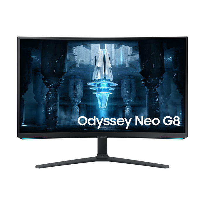 Samsung LS32BG850NP Ecran Gaming Odyssey G8 32 Pouces Noir - Ecran plat 4K UHD, 240 Hz, 1ms, HDMI, DisplayPort, HDR 600, AMD FreeSync Premium Pro