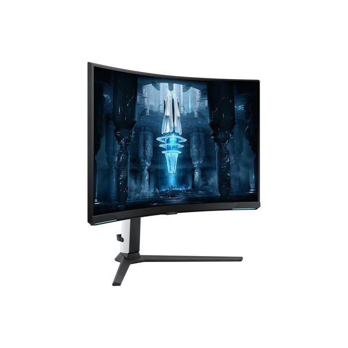 Samsung LS32BG850NP Ecran Gaming Odyssey G8 32 Pouces Noir - Ecran plat 4K UHD, 240 Hz, 1ms, HDMI, DisplayPort, HDR 600, AMD FreeSync Premium Pro