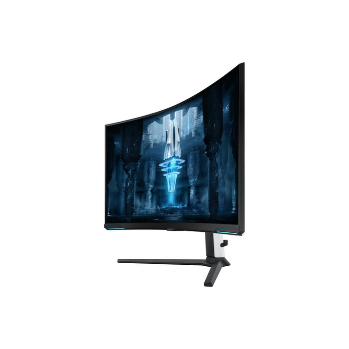 Samsung LS32BG850NP Ecran Gaming Odyssey G8 32 Pouces Noir - Ecran plat 4K UHD, 240 Hz, 1ms, HDMI, DisplayPort, HDR 600, AMD FreeSync Premium Pro