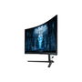 Samsung LS32BG850NP Ecran Gaming Odyssey G8 32 Pouces Noir - Ecran plat 4K UHD, 240 Hz, 1ms, HDMI, DisplayPort, HDR 600, AMD FreeSync Premium Pro