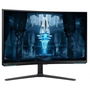 Samsung LS32BG850NP Ecran Gaming Odyssey G8 32 Pouces Noir - Ecran plat 4K UHD, 240 Hz, 1ms, HDMI, DisplayPort, HDR 600, AMD FreeSync Premium Pro