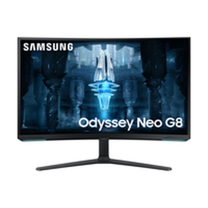 Samsung LS32BG850NP Ecran Gaming Odyssey G8 32 Pouces Noir - Ecran plat 4K UHD, 240 Hz, 1ms, HDMI, DisplayPort, HDR 600, AMD FreeSync Premium Pro