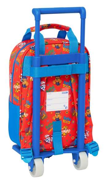 Safta Cartable à roulettes Paw Patrol Cool Bleu Rouge