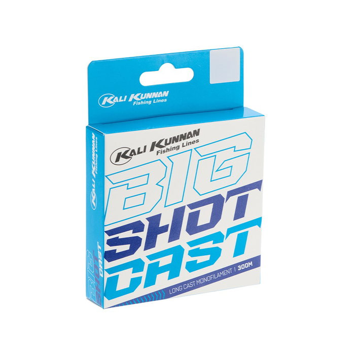 Kali Kunnan B300 big shot cast - Fil monofilament bleu 0,25 mm x 300 m