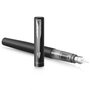 Parker Vector XL Metallic Black Stylo Plume M, Encre Bleue