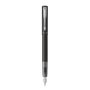 Parker Vector XL Metallic Black Stylo Plume M, Encre Bleue